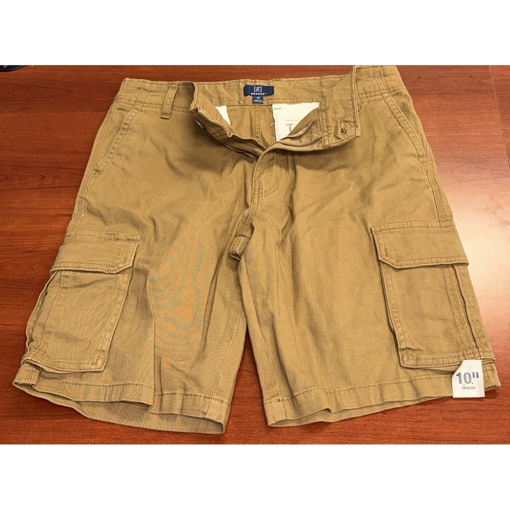 George At The Knee Stretch GE Otter Brown Sz 30  M1